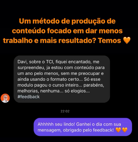 Depoimento Davi Oliveira