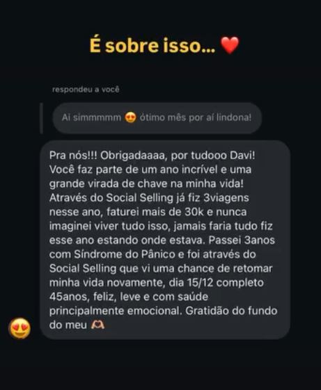 Depoimento Davi Oliveira